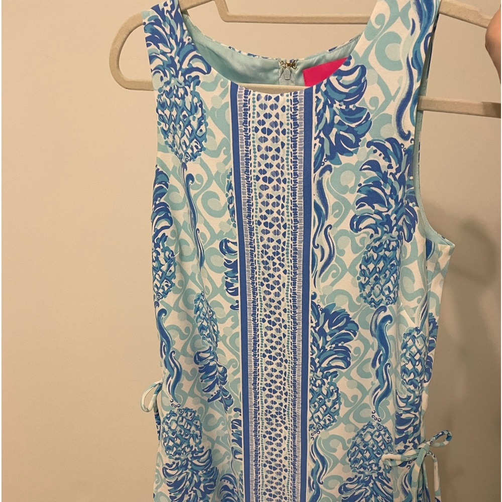 Lilly Pulitzer Donna Romper in Bennet Blue out of the Blue